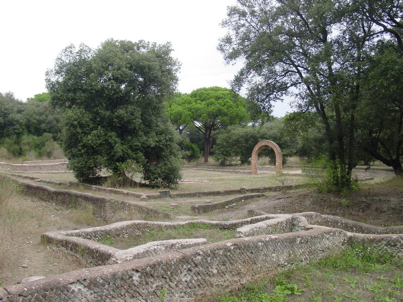 Ostia: la Villa di Plinio e la Via Severiana